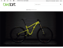 Tablet Screenshot of biketart.com